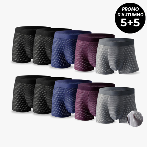 BOXER IN FIBRA DI BAMBÙ